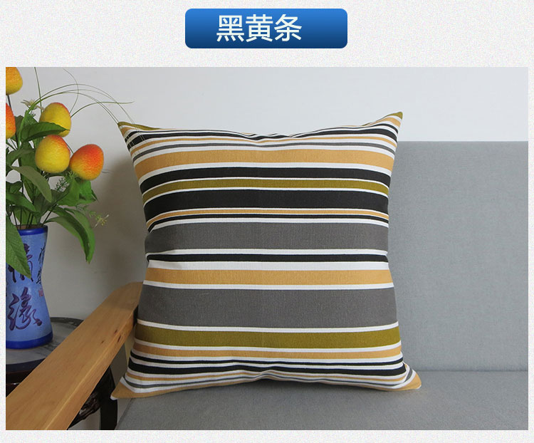 Cotton vải thô không có lõi ôm gối văn phòng sofa hình chữ nhật eo xe đệm đầu giường bảo vệ gối kèm mền 2 in 1