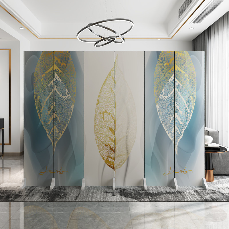 Nordic screen partition wall blocks home living room small apartment bedroom modern simple folding screen mobile folding office