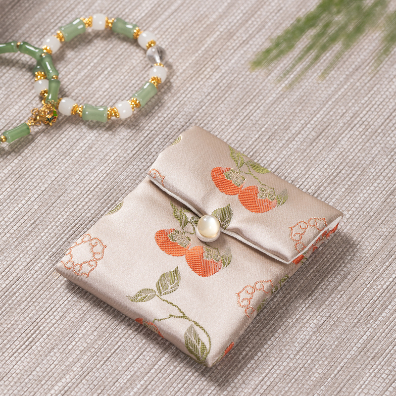 Storage Bag for Cultural Artifacts, Song Brocade Necklace, Bracelet, Crystal Bracelet, Jade Jewelry Bag, Massage Comb Storage Bag Storage Bag for Cultural Artifacts, Song Brocade Necklace, Bracelet, Crystal Bracelet, Jade Jewelry Bag, Massage Comb Storage Bag