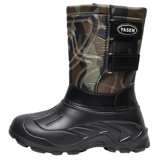 Cycling takeout fishing waterproof anti-slip warm snow boots