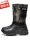冬季骑行外卖加绒钓鱼鞋男士棉鞋户外雪地靴防水防滑保暖高筒靴子