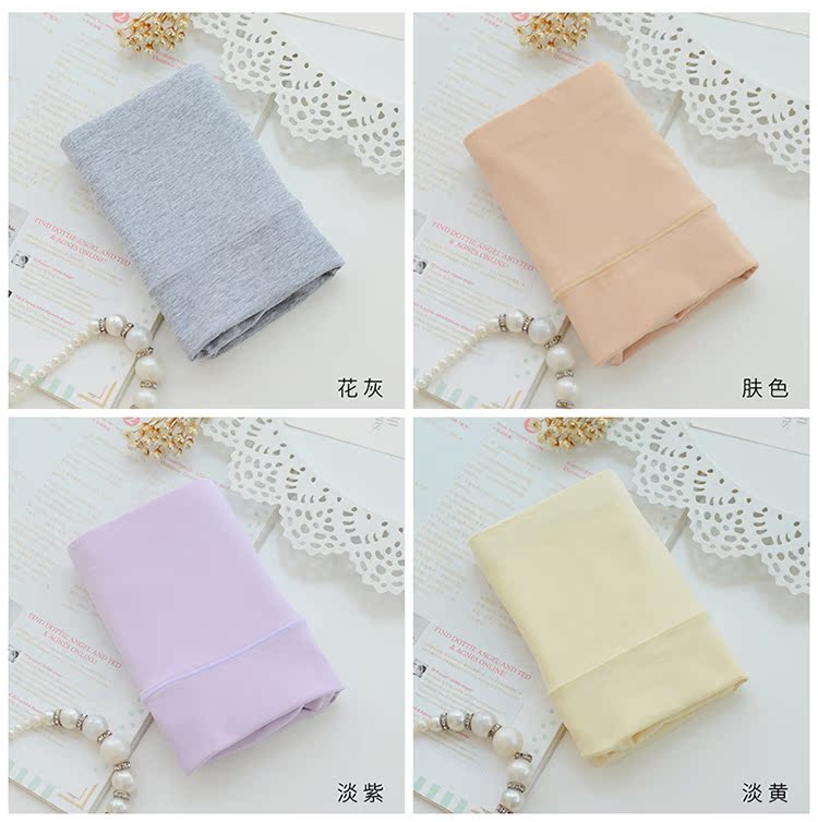 Quần lửng cạp cao cotton nữ đồ lót bằng vải cotton sau sinh bụng quần cỡ lớn đồ lót đẹp