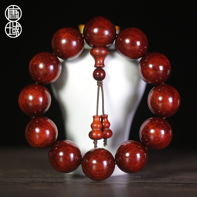 Don Domain India Little Leaf Purple Sandalwood Bracelet Men 2 0 full of Venus High oil dense Old mud material Honolulu Handmaid Alchemy 108