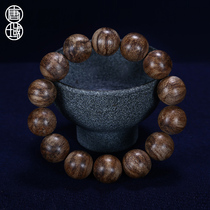 Tang dyadalagan agarwood hand string Beed Beed beads bracelet single circle men and women Natural Flower dense oil line old material