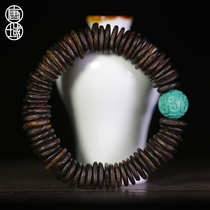 Tangyu agarwood hand string natural follow-shape Vietnam Nha Trang bracelet Fidelity old material agarwood hand string mens beads