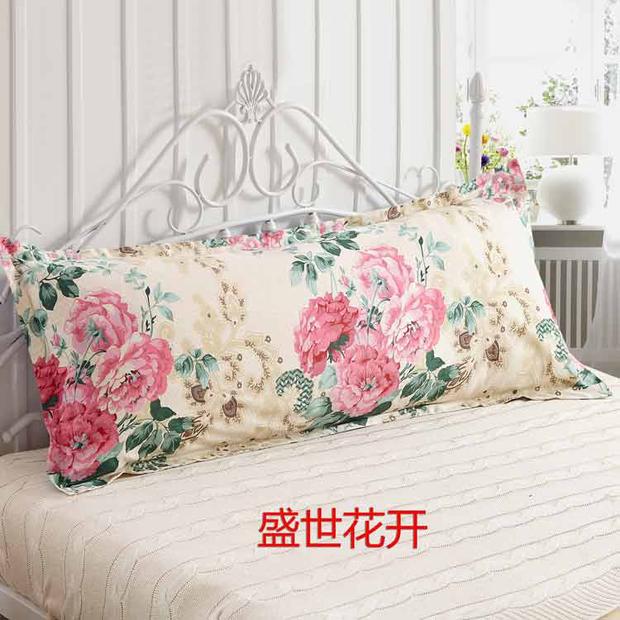 Gửi gối bông đôi gối dài gối đôi gối 1,2m1,5 m 1,8 lõi gối dài cộng với phần dài - Gối gối chống trào ngược concung