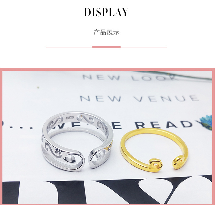 Bague mixte en Argenterie - Ref 3089672 Image 13