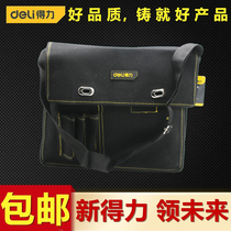 Multi-function canvas kit electrical bag shoulder bag large thick waterproof repair bag DL-P6