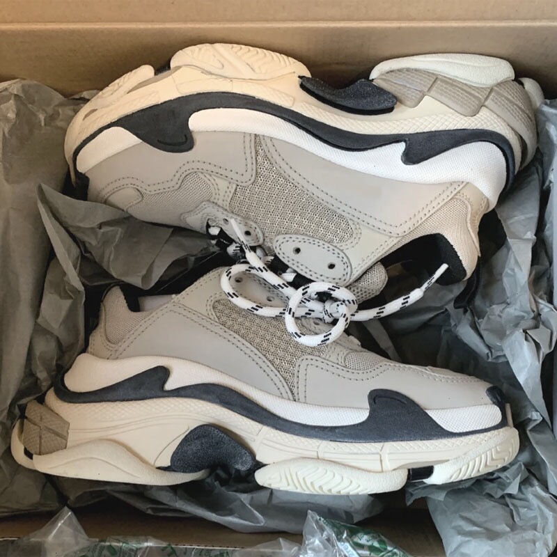 Paris Third-Generation Dad Shoes for Men ins Trendy Putian Men's and Women's Shoes Thick-Soled Height-Increasing Breathable Casual Sports Shoes Paris Third-Generation Dad Shoes for Men ins Trendy Putian Men's and Women's Shoes Thick-Soled Height-Increasing Breathable Casual Sports Shoes