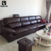 Cốt lõi xây dựng nhà da bò sofa da hiện đại sofa da sofa da phòng khách ngôi nhà lớn đã sẵn sàng - Ghế sô pha bộ ghế sofa gỗ Ghế sô pha