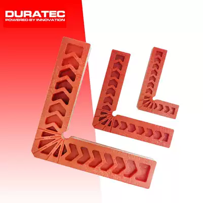 DURA right angle positioner 90 degree fixer L type straight angle ruler plastic angle woodworking angle ruler angle gauge