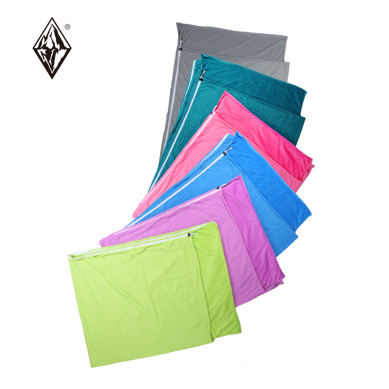 BLACKICE black ice outdoor velvet sleeping bag liner travel portable sleeping gall Hotel Hotel