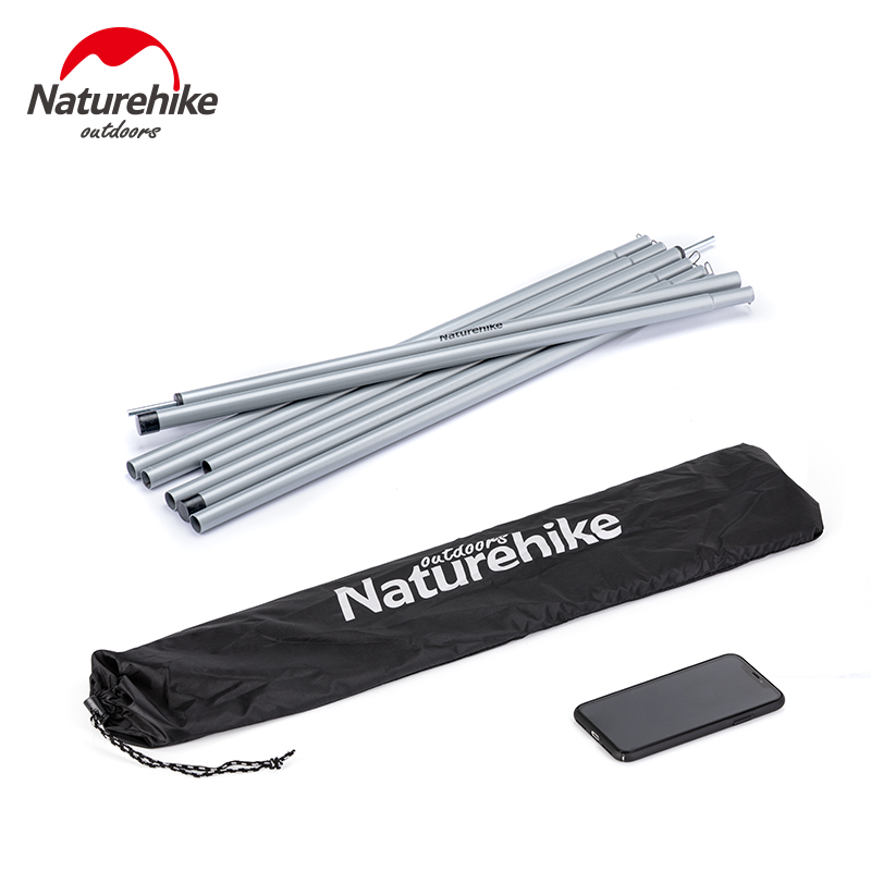 (2pcs) NH2M steel pipe canopy pole Outdoor canopy bracket thickened canopy support telescopic pole Tent foyer bracket