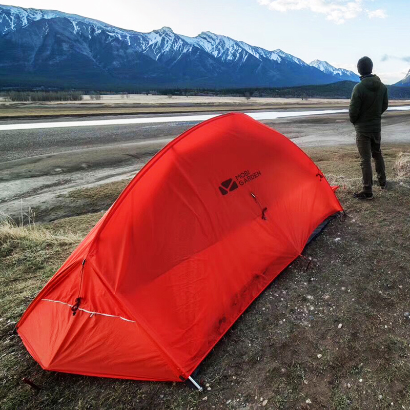 Makodi tent outdoor 1 person 2 people super light free rainstorm single tent camping field fishing hiking