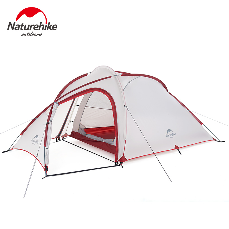 NH Norwegian guest A room One hall Tent Outdoor 2-3 Man Field Family Camping Mountain Climbing Rain Protection Double Tent