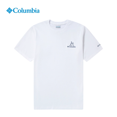 Columbia, дорожная дышащая спортивная футболка с коротким рукавом подходит для мужчин и женщин для путешествий