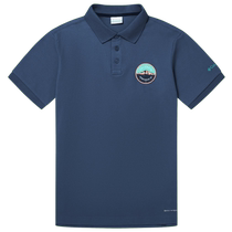 Columnia Colomia Outdoor Men hymgroscopic сухие и дышающие спортивные короткие рукава POLO Shirt AE3150