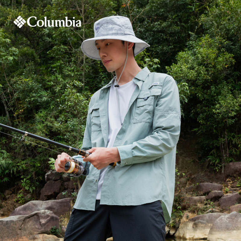 24春夏新款Columbia哥伦比亚衬衫：专为户外钓鱼设计，解锁夏日清爽体验！