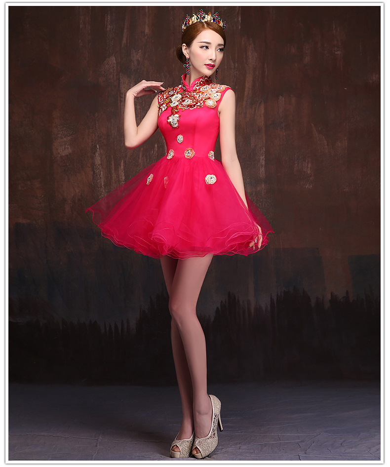 Summer 2015 new short theatrical evening dress) services marriages red bows to Sau San bon bon skirt female China Red M picture, prices, brand platters! The elections are supplied in the national character of distribution, so action, buy now enjoy more preferential! As soon as possible.