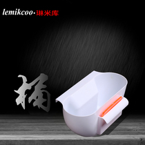 Lin Miku creative hanging trash can Kitchen bathroom storage bucket Simple plastic large storage bucket