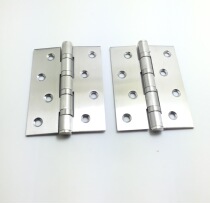 Hinge brushed stainless steel hinge bearing 2 5 thick hinge door 90 degree opening and closing hinge Large hinge hinge