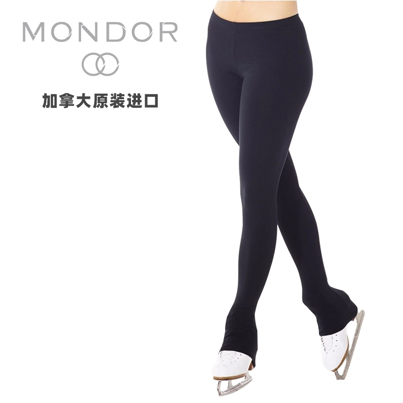 Canadian MONDOR thick figure skating training pants adult girls girls skating training pants plus velvet 4450
