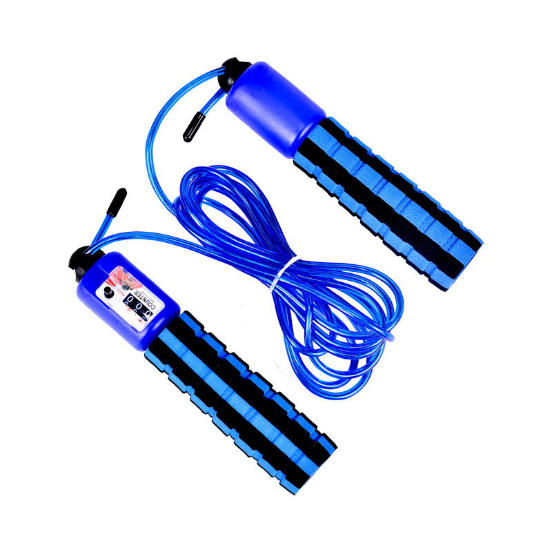 Adult count skipping rope male fitness weight loss children primary school students test exercise wire single rope girl adjustable