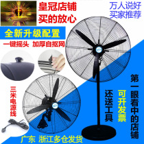 Industrial fan Powerful floor-standing high-power commercial wall-mounted vertical super large wind barbecue factory horn fan