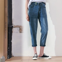 Джинсовые тонкие эластичные штаны, большой размер, подходит для подростков, высокая талия, по фигуре
