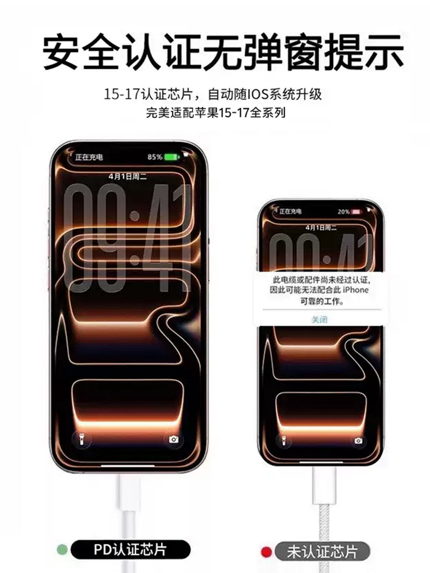 [New Phone Top Choice][40W Fast Charging]Bs Compatible with Apple 17 Pro Charger Head Original 15 Genuine Mobile Phone iPhone 16 Pro Max Data Cable Pd 14 Pro Braided Pad Tablet
