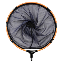 Imitation bamboo net pole Japanese style parallel net light jade handle insert carbon net pole black pull platform fishing net head