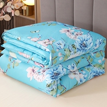 Clearance silk quilt 100 silk air conditioning quilt summer cool quilt single double spring and autumn quilt core winter quilt dormitory thin quilt