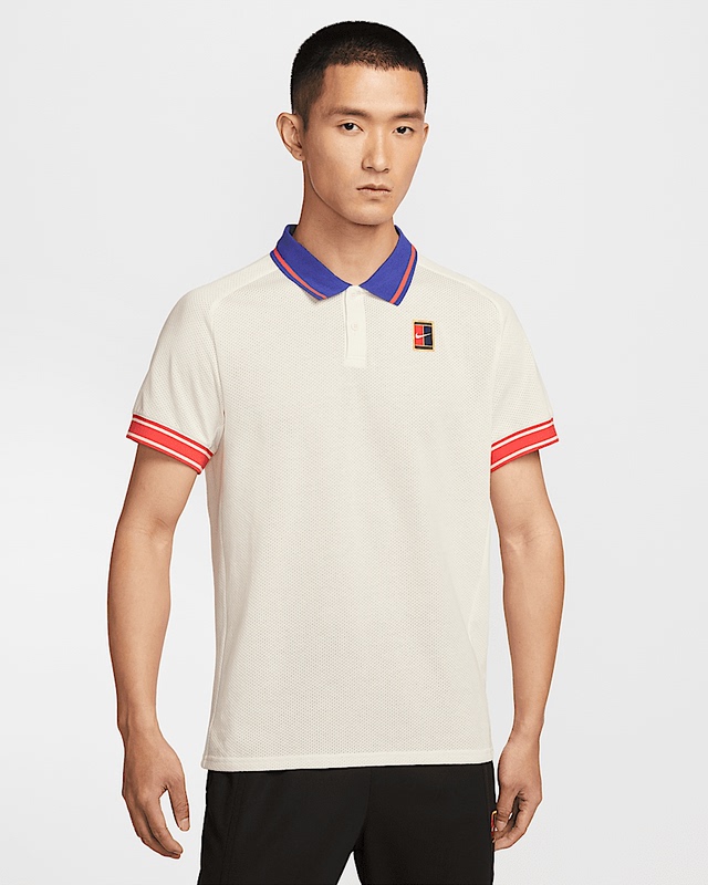 Nike Court Heritage Nike Men's Summer Tennis Breathable Polo Short Sleeve T-Shirt Fq2102