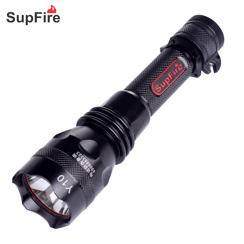God Fire Y10 Intense Light Flashlight Charging Waterproof LED Outdoor Multifunction Q5 Straight Charged Super Light Concentrated Far Shot Torch