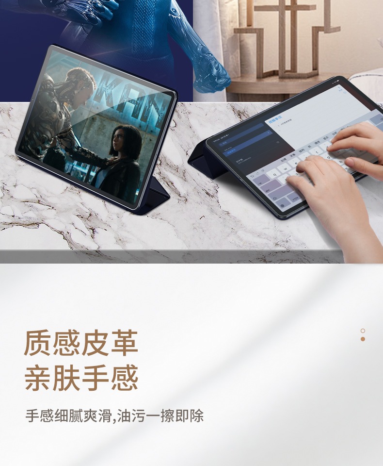 Benks iPad pro11 bảo vệ vỏ 12,9 inch từ thông minh hai mặt clip 2018 mới 11 inch Máy tính bảng Apple toàn màn hình chất lỏng silicon bút chì giữ vỏ chìm - Phụ kiện máy tính bảng ốp ipad pro