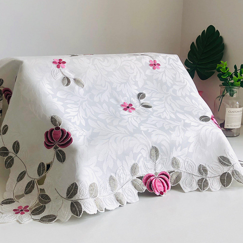 Print Machine Dust Cover Photocopier Invoice Machine Fax Machine Cover Cloth Cover Zips Eu Type Lace Multipurpose Cover Towels