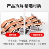 6 квадратных высокопроизводительных и многократных удлинительных кабелей, быстрая проводка, проволока клемма, соединение провода, быстрое разъем