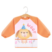 宝宝吃饭罩衣长袖防水防脏围兜