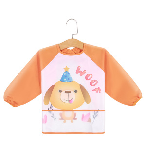 宝宝吃饭罩衣长袖防水防脏围兜