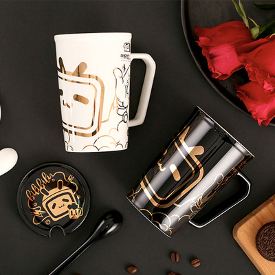 taobao agent bilibili Bilibili Flagship Store 10th Anniversary Bronzing Cheers Mug Anime Peripheral Water Cup