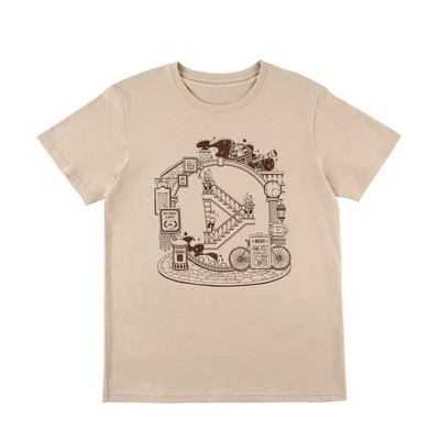 taobao agent Bilibili, coffee short sleeve T-shirt