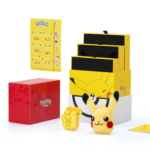 bilibili Bilibili Walker Lollipods Real Wireless Bluetooth -гарнитура Pikachu Limited Model