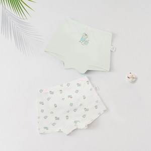 Guru diary children's underwear boxer boys and girls pure cotton baby boxer shorts middle and big children thin section XZP946