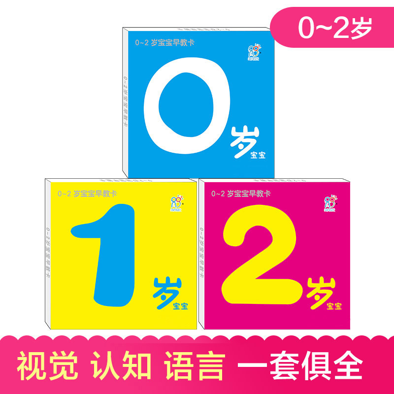 0-2-year-old Chinese and English bilingual card Early teaching card square card Cognitive Enlightenment Big Card Puzzle Card Whole Brain Development Puzzle