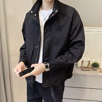 Мужская осенняя трендовая куртка для отдыха, коллекция 2021, в корейском стиле, оверсайз