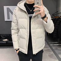 Трендовый пуховик с пухом, куртка, в корейском стиле, увеличенная толщина