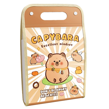 Kapibala folder storage bag test paper organizer