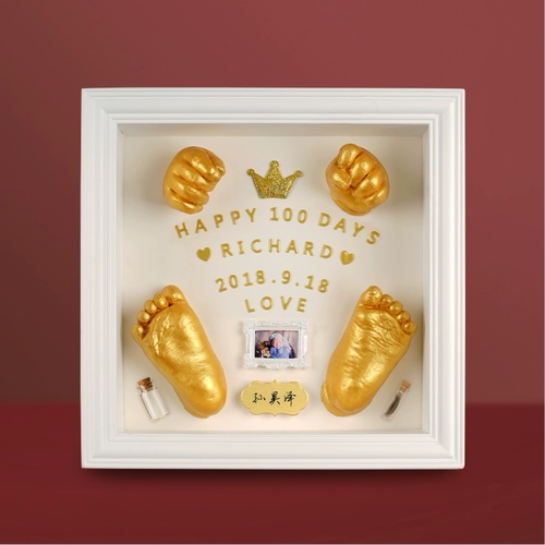 Детская хваталка, модель рук, трехмерная фоторамка для новорожденных, отпечатки рук и ног, чернильная подушечка, сувенир