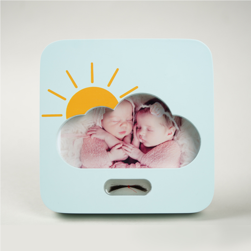 Baby fetal hair souvenir DIY homemade fetal hair drop Lucky bag Collection preservation bottle Newborn baby teeth box Umbilical cord