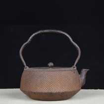Japanese iron pot Southern Japan Baoshoutang fine shotgun wheel type Old iron pot Southern Japan Iron pot iron bottle